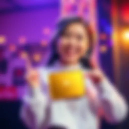 Bae joyfully holding her Gold Play Button award from YouTube, celebrating her channel's success