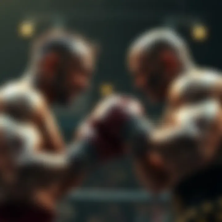 Baji and Smiley confront the Haitani Brothers in an intense brawl scene.