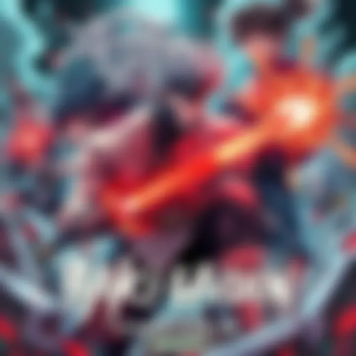 Cover illustration of Baki Gaiden: Gaia & Sikorsky Chapter 19 featuring the main characters in an intense battle scene