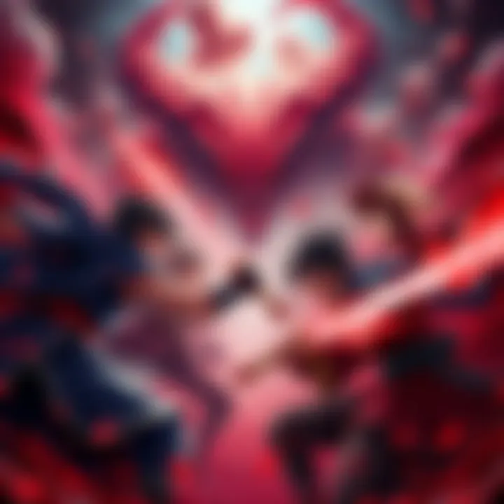 Characters preparing to fight a powerful, bloodlusted Kaido in an intense showdown