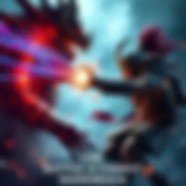 A fierce warrior prepares to strike Mahoraga with a powerful attack, showcasing intense combat energy and determination.