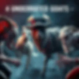 Battle between underrated characters and overrated characters Four underrated characters face off against eight overrated characters in an epic showdown