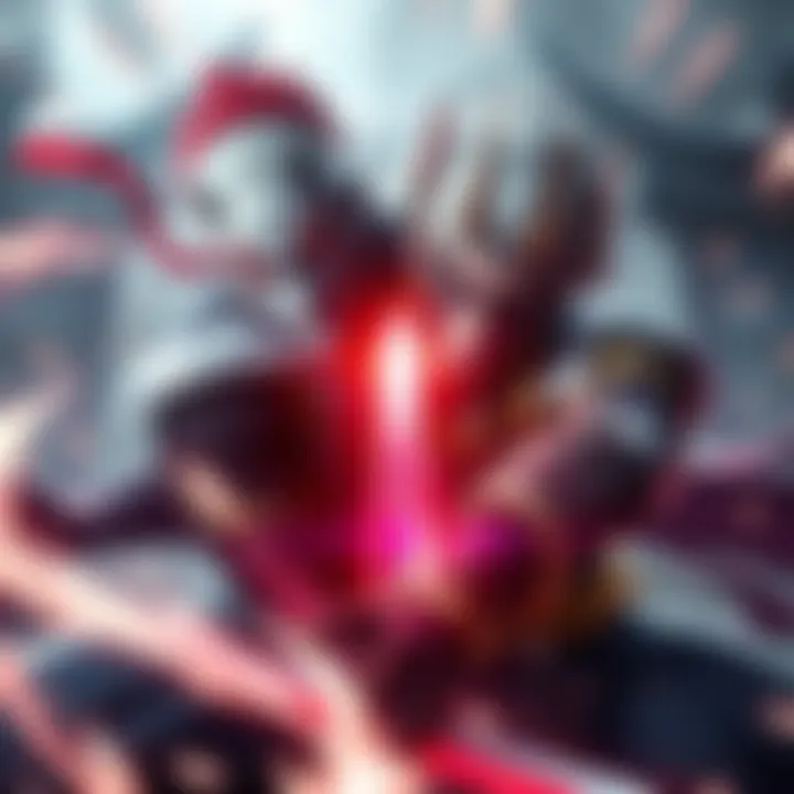 Tengen from Jujutsu Kaisen faces off against Tengen from Demon Slayer in a dramatic battle scene