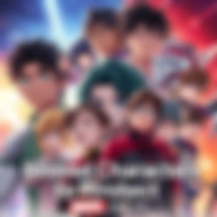 A collage of various beloved characters from different stories, all looking determined and heroic, symbolizing the idea of protection beyond Eri.