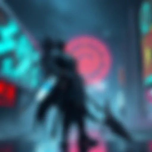 A dark fantasy character influenced by Berserk stands in a contemporary setting, blending classic themes with modern visual elements