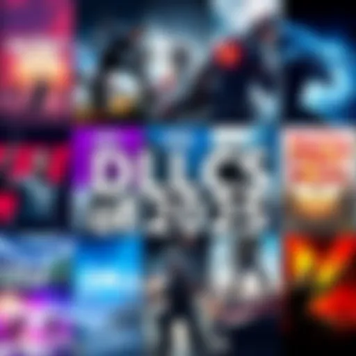 A collage of game covers featuring popular DLCs from 2025, showcasing expansions and new content for various games.