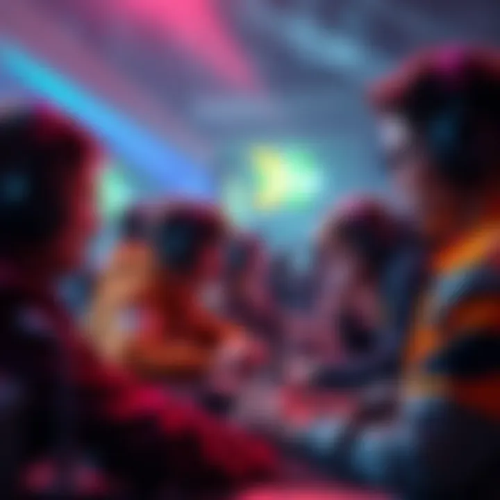 Best Meta Strategies in Gaming Gamers engaged in competitive play, showcasing top strategies for the 9th anniversary game event.