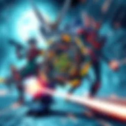 Beyblade X and Evangelion Characters Beyblade tops featuring Neon Genesis Evangelion characters in an action-packed scene