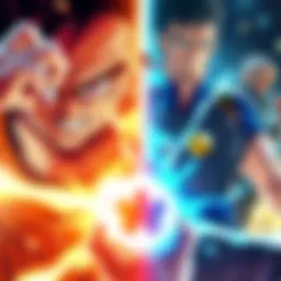 New seasons of Dragon Ball and JoJo featuring action-packed scenes and iconic characters