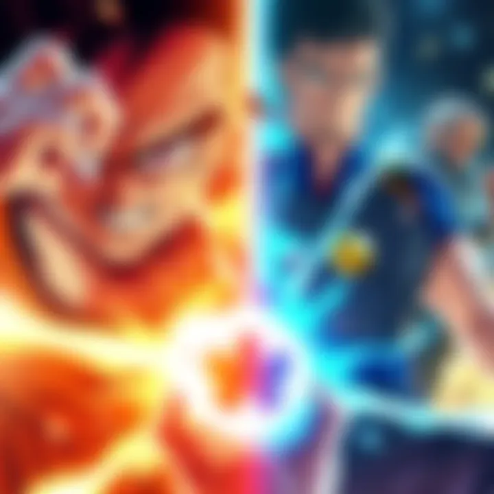 New seasons of Dragon Ball and JoJo featuring action-packed scenes and iconic characters