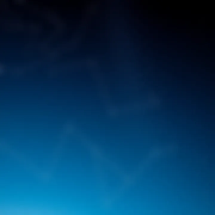 A clear night sky showcasing the Big Dipper constellation with bright stars