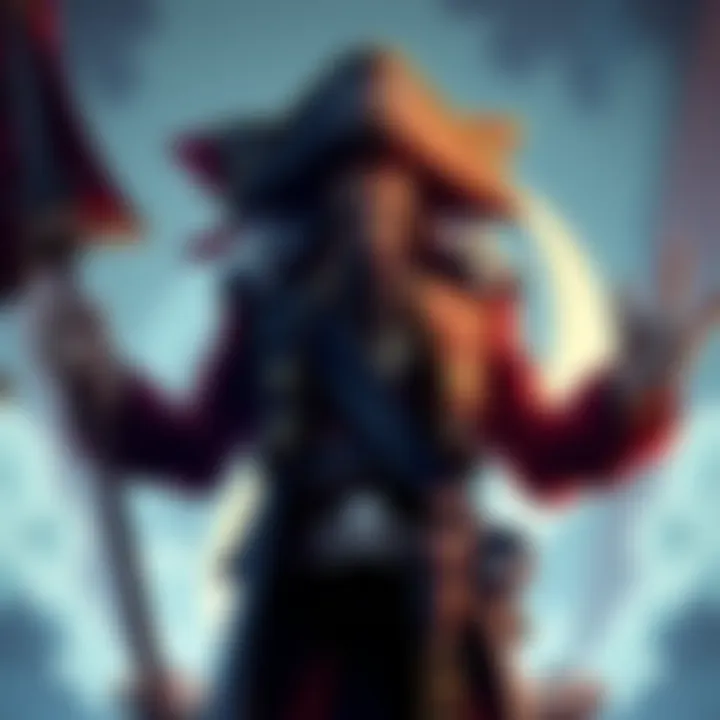 Blackbeard as One Piece's Final Villain Blackbeard stands confidently, showcasing his pirate attire and a menacing grin, symbolizing his role as the final villain in One Piece.