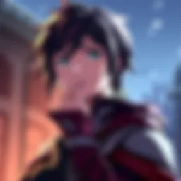 Blake from RWBY with a thoughtful expression Blake stands with a thoughtful expression, reflecting her character development in RWBY, showcasing her strengths and struggles in the series.