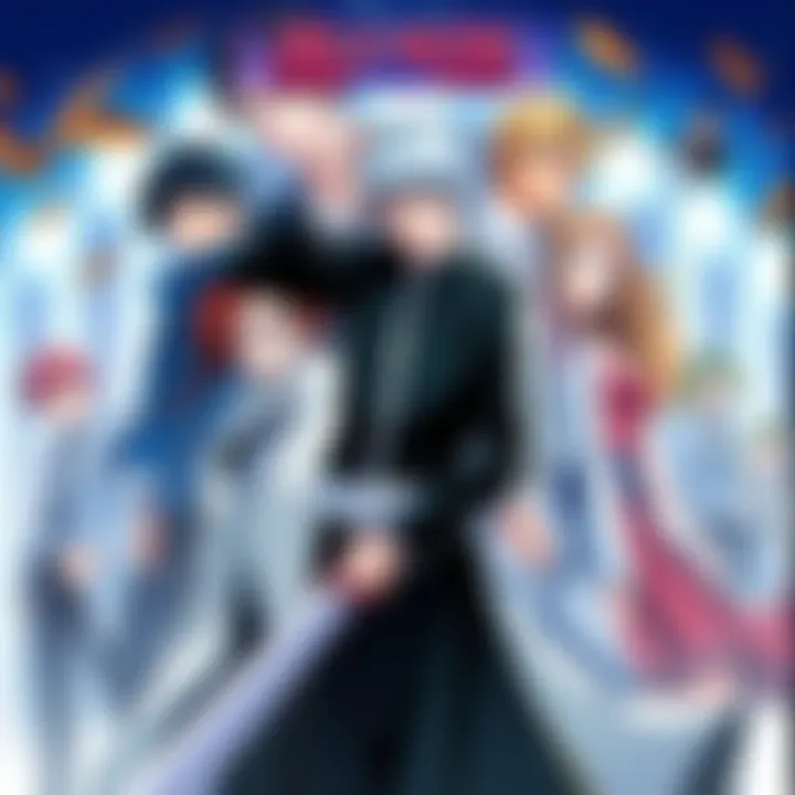 A collage of Bleach characters celebrating fan experiences