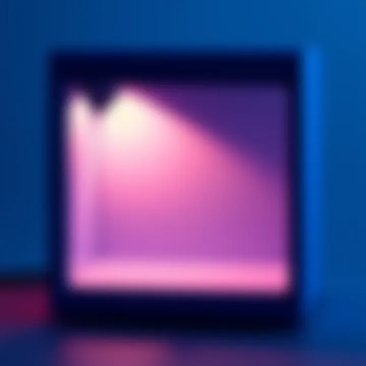 A blue box with a smooth surface, symbolizing cultural significance
