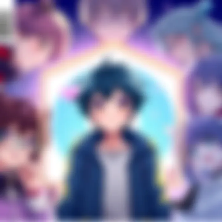 Illustration of Reo Mikage surrounded by other Blue Lock characters, representing which characters parents might choose for their kids to date.