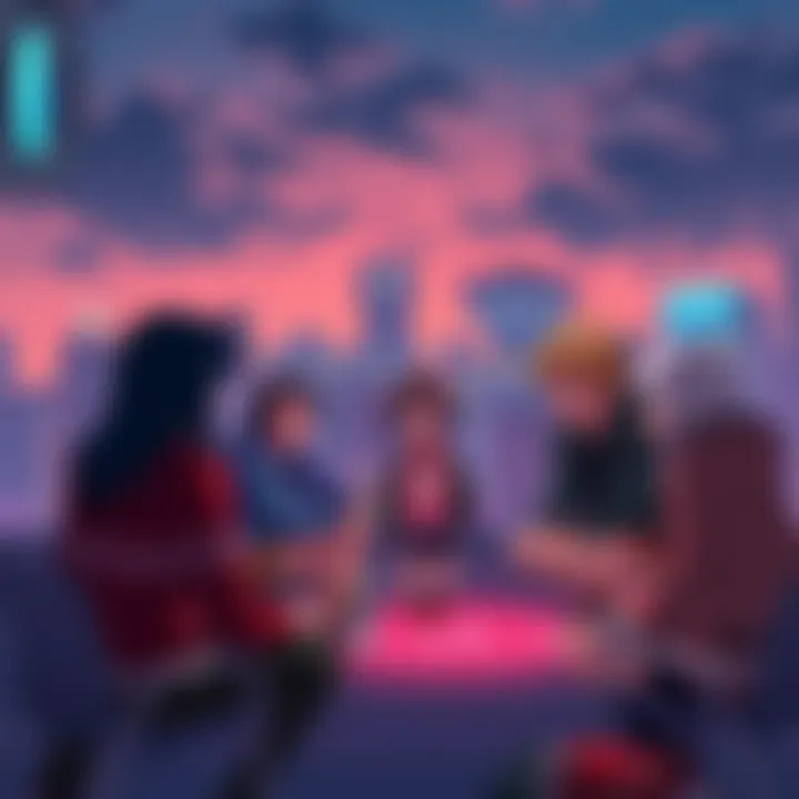 Group of fans sharing ideas about which ships should become canon in My Hero Academia