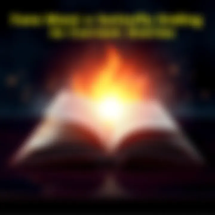 An open book with a glowing light above it, symbolizing a satisfying story conclusion