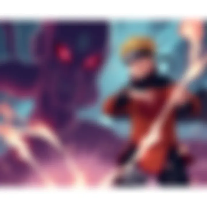 Boruto stands firm against Mamushi, warning him about Eida's brother, as they prepare for an intense confrontation.