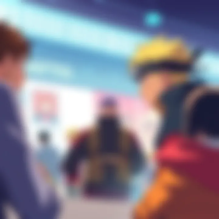 Boruto discussing final arc Fans discussing the possibility of Boruto's final arc at a convention