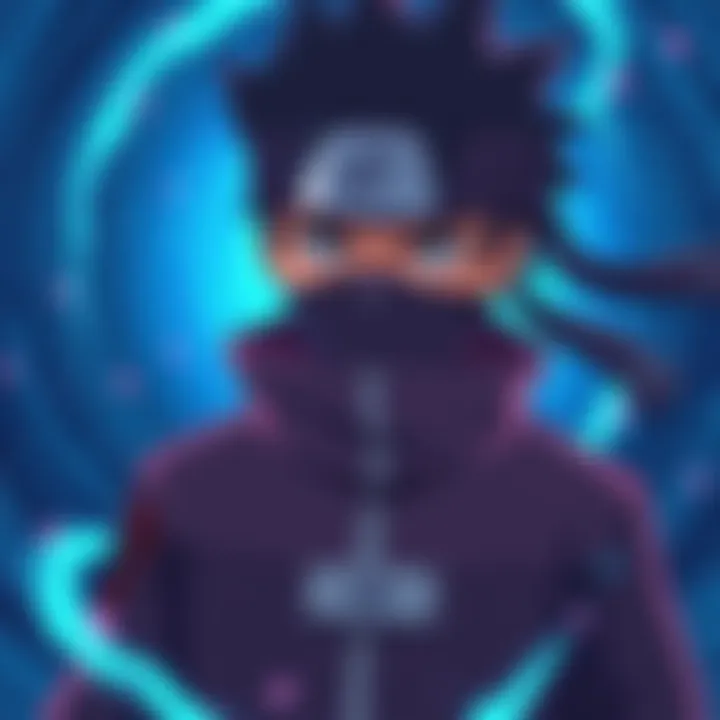 Cover illustration of Boruto Manga showing a young ninja character with a determined expression and blue vortex background