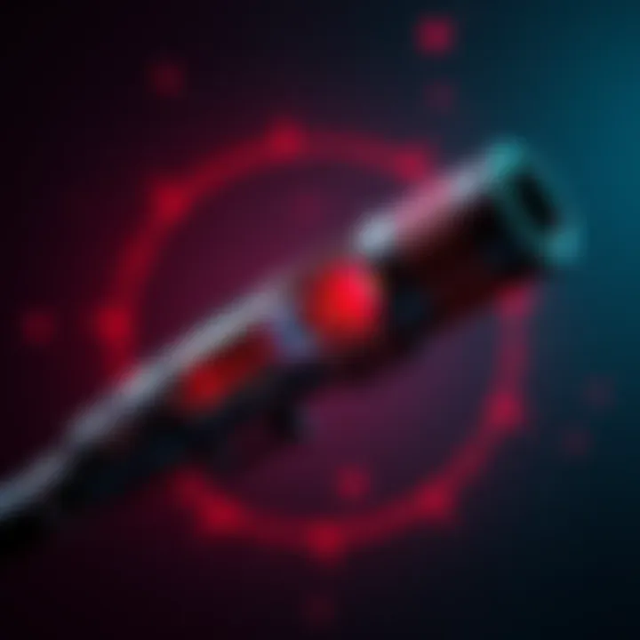 A detailed view of the new bottom of rod accessory designed for Echoes Act 2, showing its improved design features and gameplay enhancements.