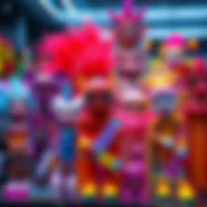 Colorful Bount and Doll Designs A collection of vibrant Bount and Doll designs displayed together, showcasing various styles and trends for 2025.