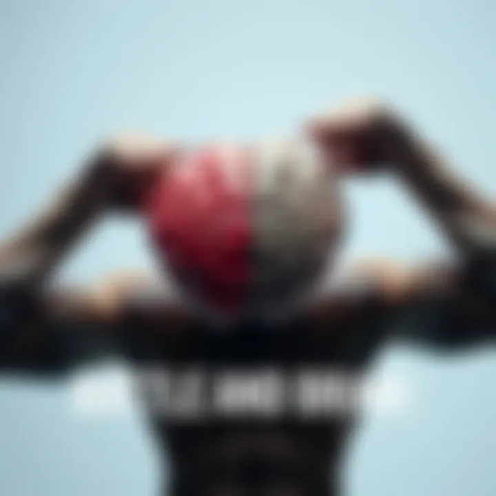 A split image showing a brain on one side and muscular arms on the other, representing the contrast between intelligence and physical strength.