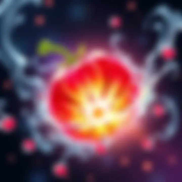 A vibrant depiction of the Breathe-Breathe Fruit with swirling air patterns surrounding it, illustrating its unique abilities related to breathing and airflow control.