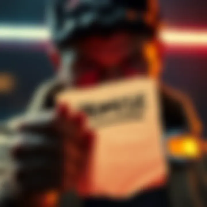 A person looking at a crumpled piece of paper with a crossed-out promise written on it, symbolizing unfulfilled commitments.