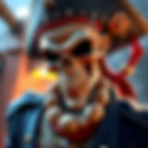 A sneak peek of BROOK, a character from ONE PIECE Live Action Season 2, showcasing his distinctive skeletal appearance and pirate attire.
