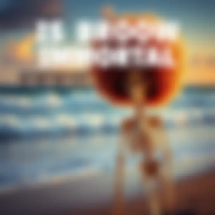 A skeleton character with a large afro and a playful expression, standing on a beach with ocean waves in the background.