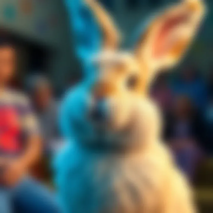 Bunny Meme A funny bunny meme showing a rabbit with a relatable expression, symbolizing everyday struggles and humor.