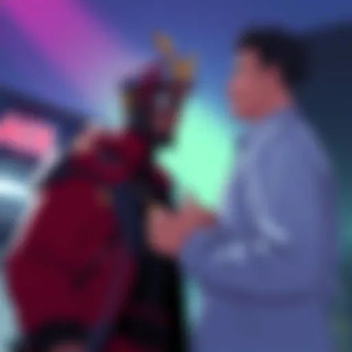 Cabaji and Ace sharing a friendly moment, symbolizing their bond