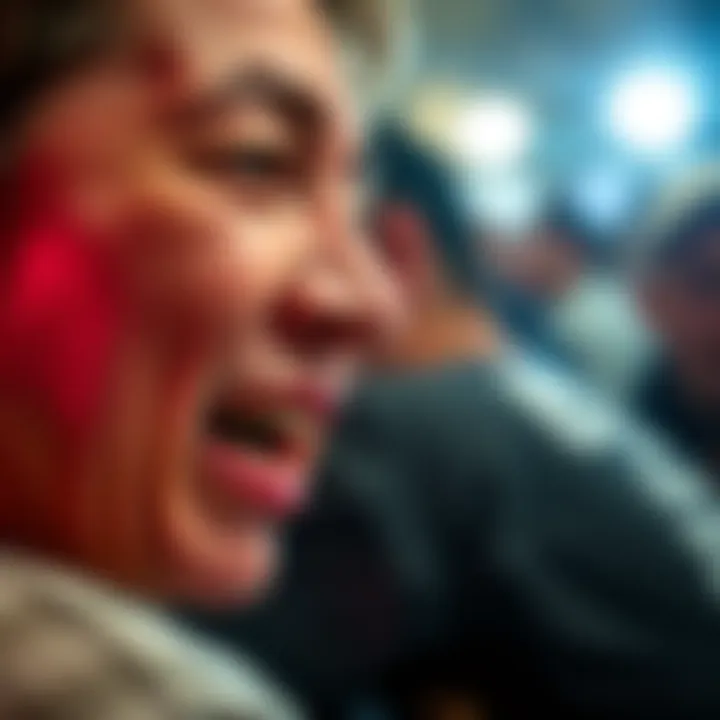 A heartfelt photo showing a person expressing deep emotions, capturing the essence of authenticity.