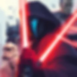 Canon Lore Insights Illustration showing characters and elements from the canon lore, highlighting recent developments and fan excitement.