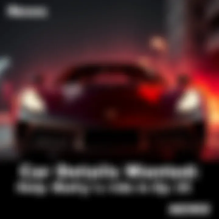 A close-up view of a car that resembles the one Matt drives in Season 1, Episode 35 of Malice, showcasing its sleek design and unique features.