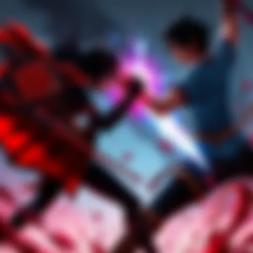 Carmilla and Levi Ackerman engaged in an intense fight, with Carmilla revealing her vampire strength and Levi using his ODM gear to maneuver quickly.
