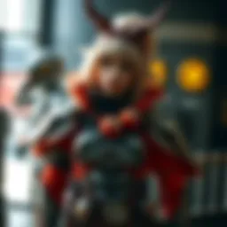 Casca Cosplay Showcase A detailed view of a Casca cosplay costume, highlighting the intricate design and crafting techniques used to bring the character to life.