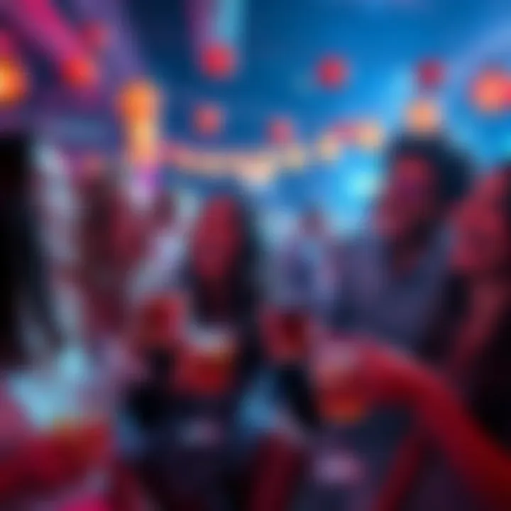 People celebrating Friday A group of friends enjoying drinks and laughter, ready to embrace the weekend