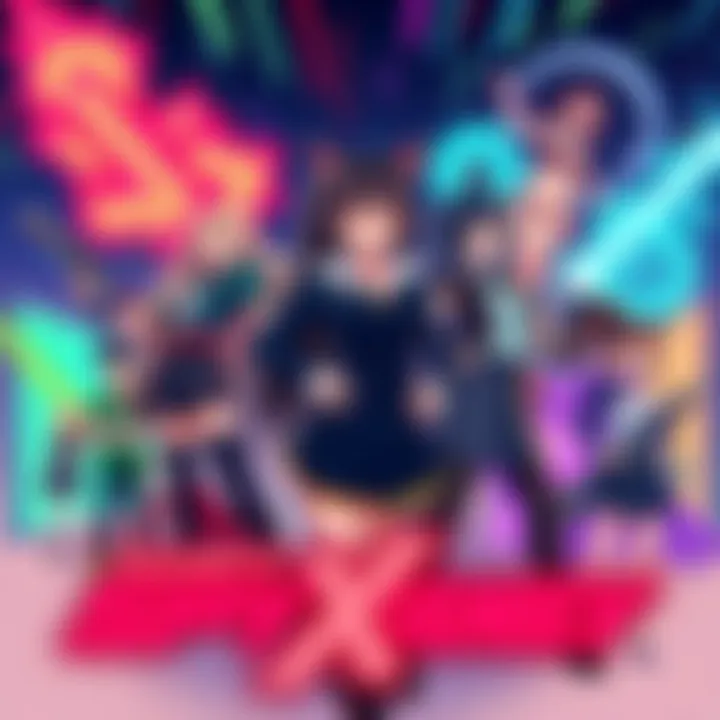 Celebrating SpyXFamily Characters A colorful illustration featuring the strong female characters from SpyXFamily, showcasing their unique traits and styles, capturing the joy of fandom.
