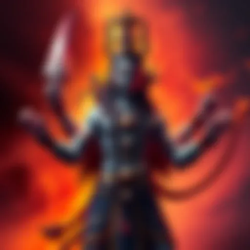A comparison of Cerberus Heracles with two strong arms and Tandava Shiva with four powerful arms, symbolizing their respective curses and cultural significance.
