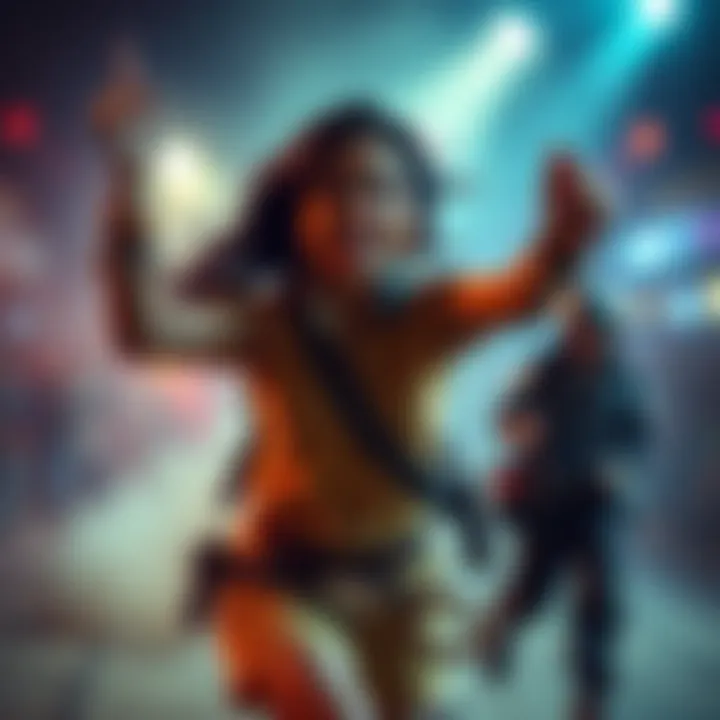 Chachachilla confidently taking center stage, energized and ready for her next adventure.