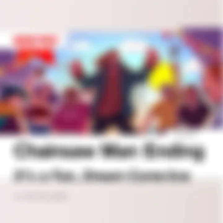 Fans celebrating the ending of Chainsaw Man with Denji and other characters in a dynamic scene