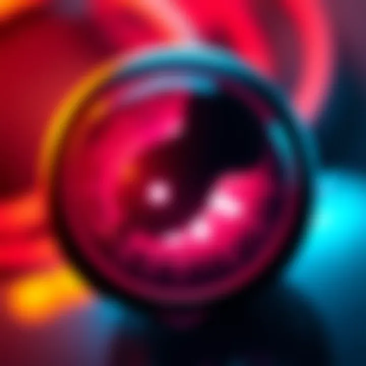 A close-up of a mouse icon transforming into a different shape, symbolizing the evolution of language meanings.