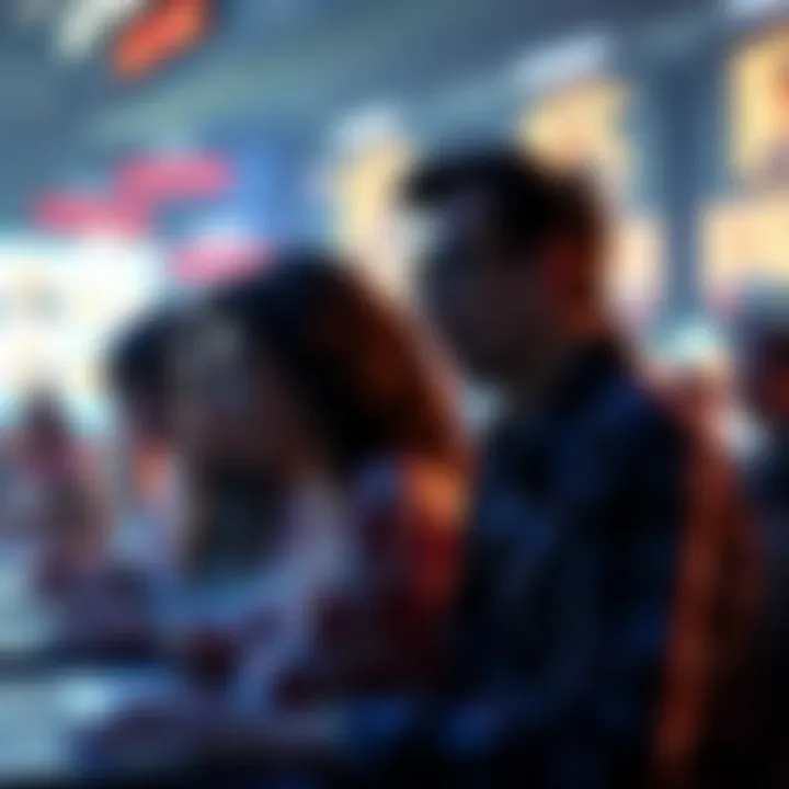 People interacting on various online forums, showing mixed emotions and discussions about negativity and engagement.