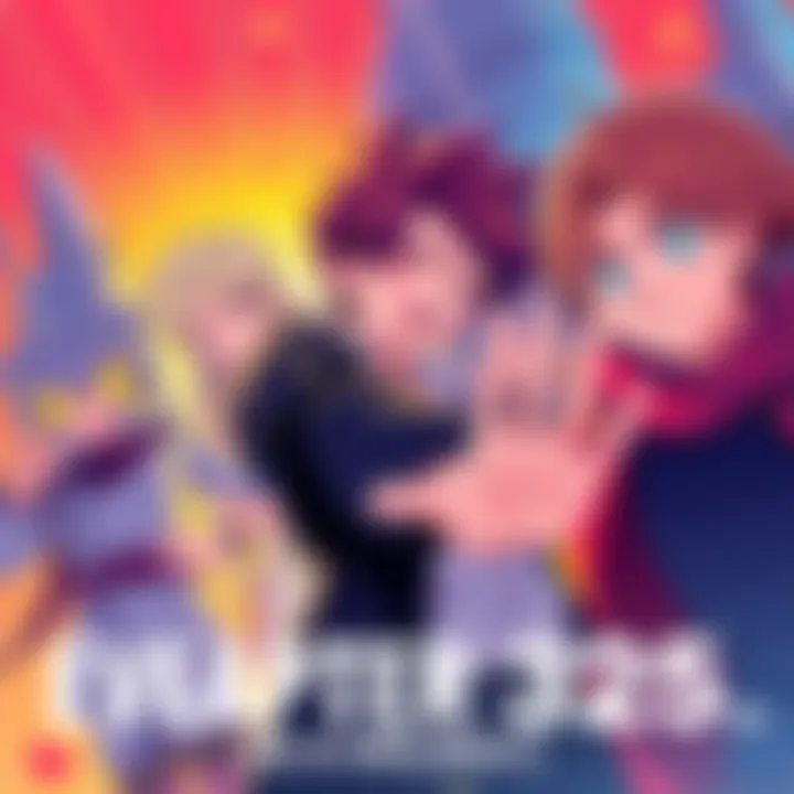 A colorful illustration depicting key characters from Every Day Is a Holiday engaged in a dramatic moment during Chapter 325, showcasing their expressions and actions.