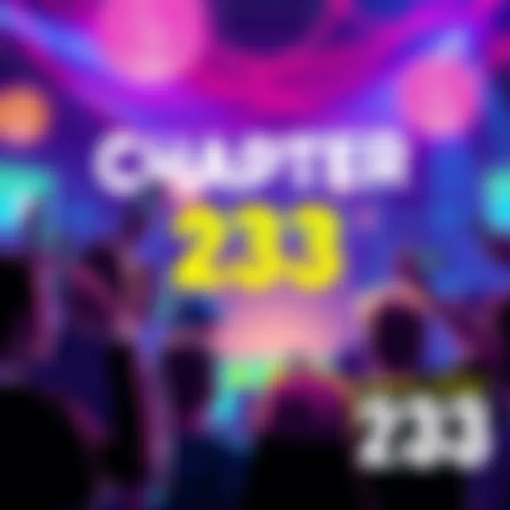 Fans enjoy activities and special guests at the Chapter 233 release party