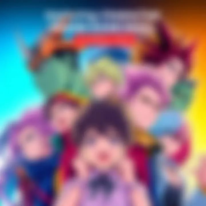 A colorful illustration of various character designs from a popular manga, showcasing unique styles and expressions, arranged in a tier list format.