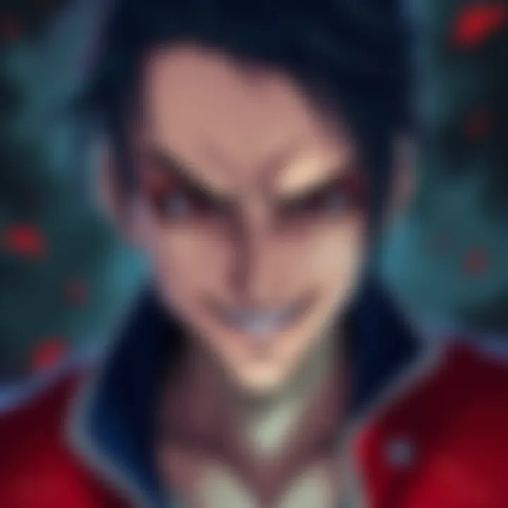 A character from the Seven Deadly Sins series with a jealous expression, symbolizing envy